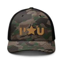 Load image into Gallery viewer, PU Star Camouflage Cap