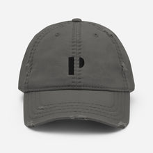 Load image into Gallery viewer, PU0070 Charcoal Grey Weathered Cap
