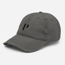 Load image into Gallery viewer, PU0070 Charcoal Grey Weathered Cap
