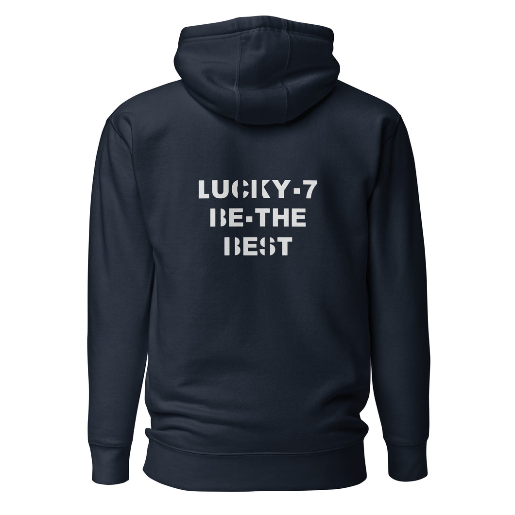 Lucky 7 Be the Best - NVY Hooded Sweater