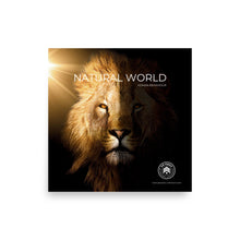 Load image into Gallery viewer, Natural World HB Lion Poster
