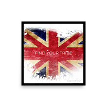 Load image into Gallery viewer, Find your Tribe Union Jack Poster
